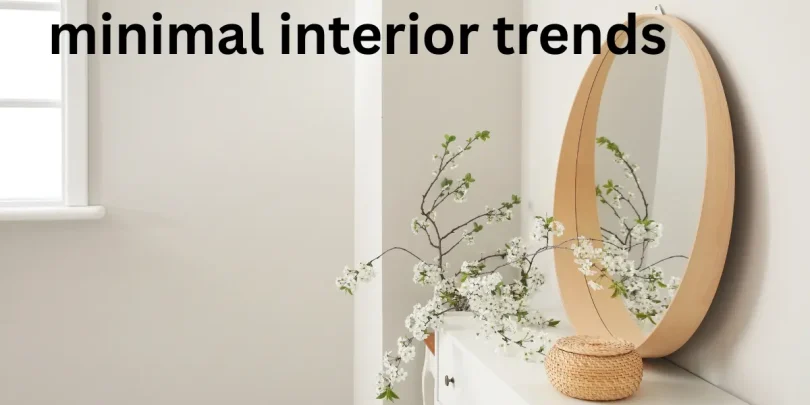 minimal interior trends