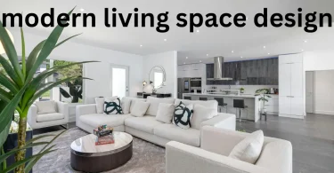 modern living space design