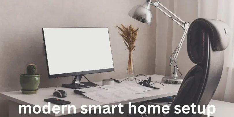 modern smart home setup