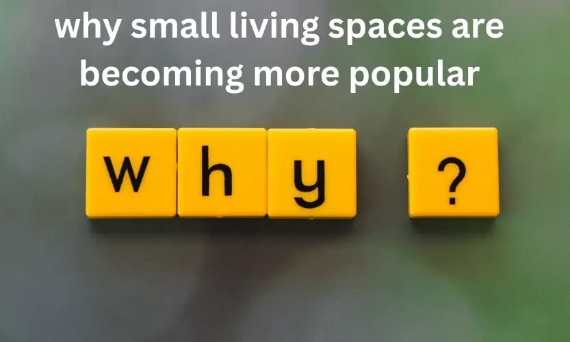 why small living spaces are becoming more popular